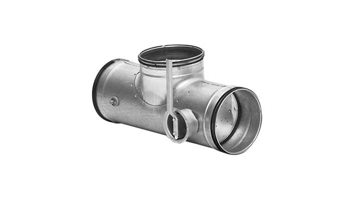 TATU - Alternating shut-off damper